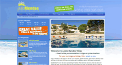 Desktop Screenshot of juliomendesvillas.com